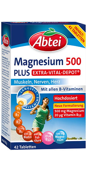 ABTEI Magnesium 500 Plus Extra-Vital-Depot Tabl.