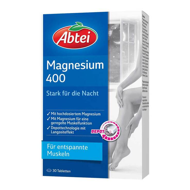 ABTEI Magnesium Stark für die Nacht Depot Tabl.