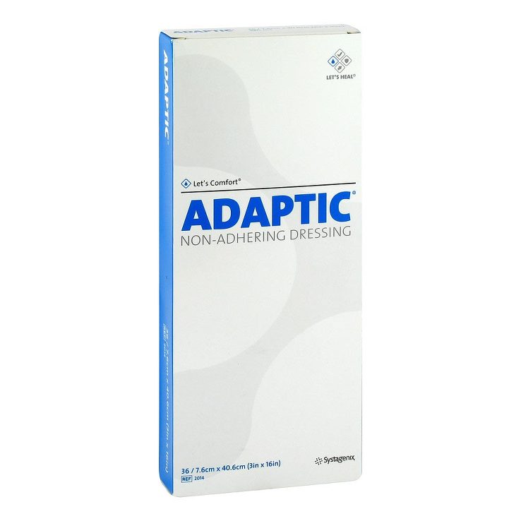 ADAPTIC 7,6x40,6 cm feuchte Wundauflage 2014