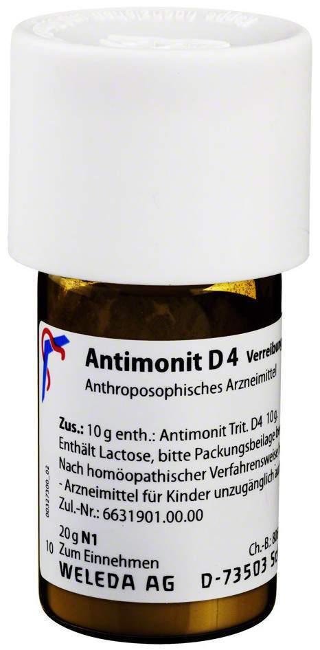 Antimonit D4 Weleda Trit. 20g