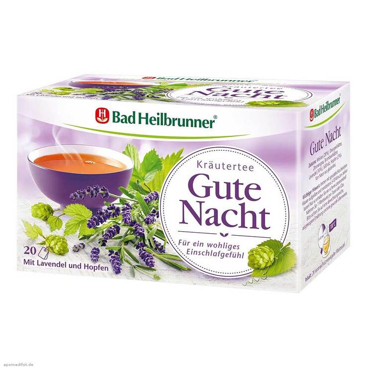 BAD HEILBRUNNER Kräutertee Gute Nacht Filterbeutel