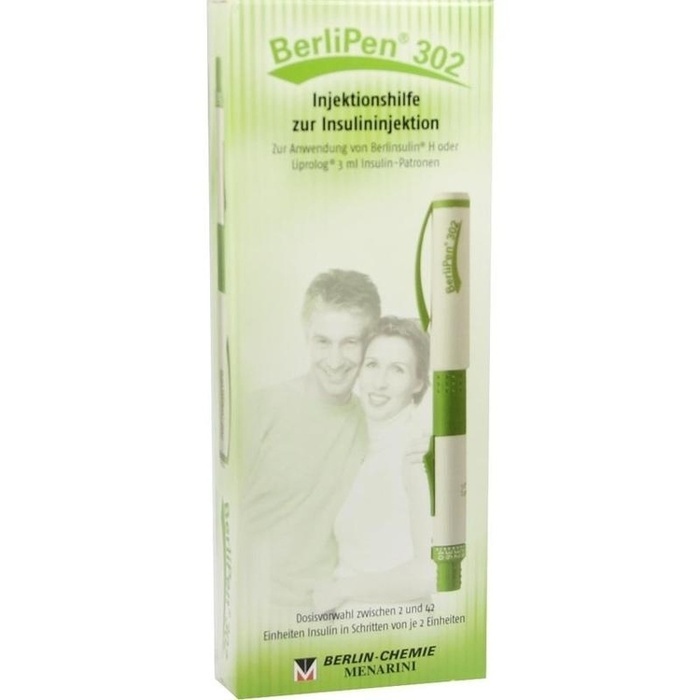 BERLIPEN 302 f.3 ml Patrone grün