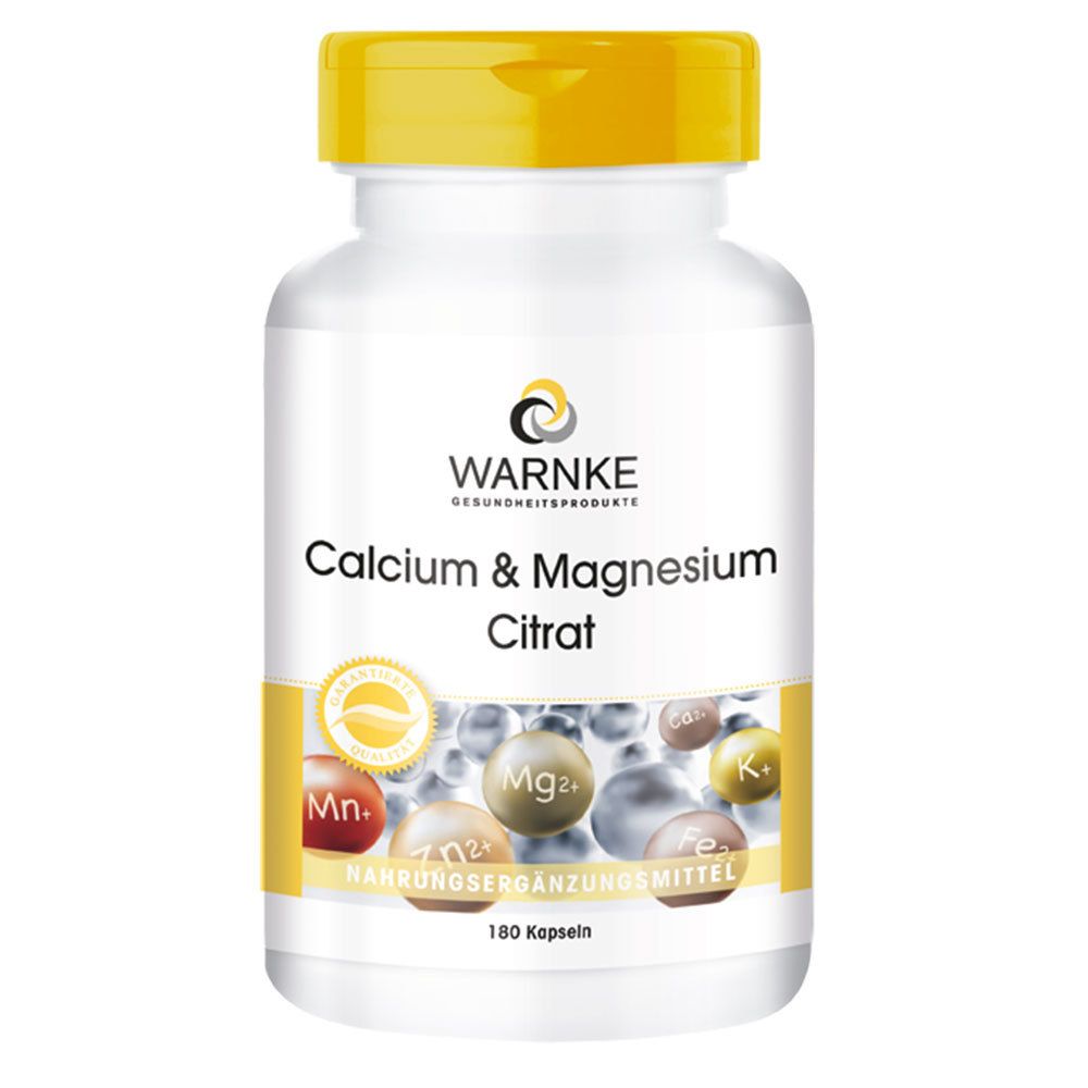CALCIUM & MAGNESIUM Citrat Kapseln