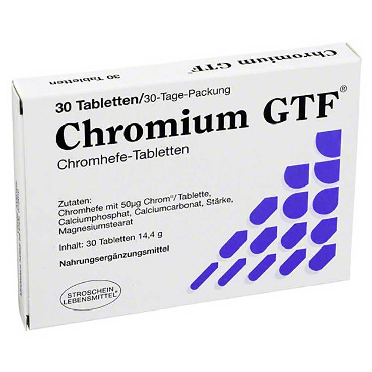 CHROMIUM GTF Tabletten