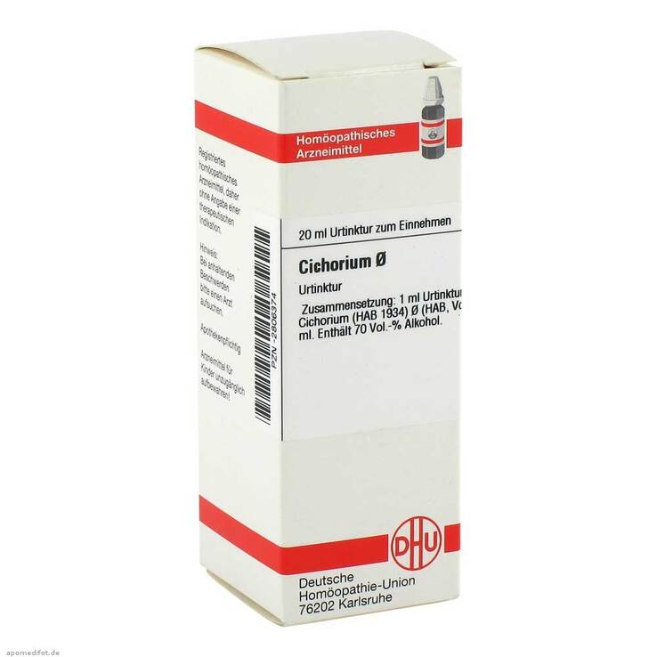 Cichorium intybus Urtinktur DHU Dil. 20 ml