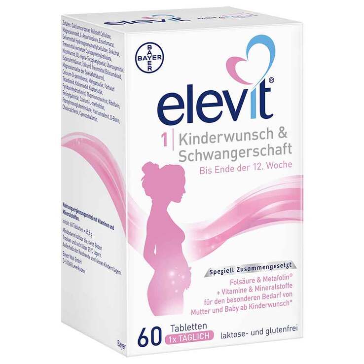 ELEVIT 1 Kinderwunsch & Schwangerschaft Tabletten