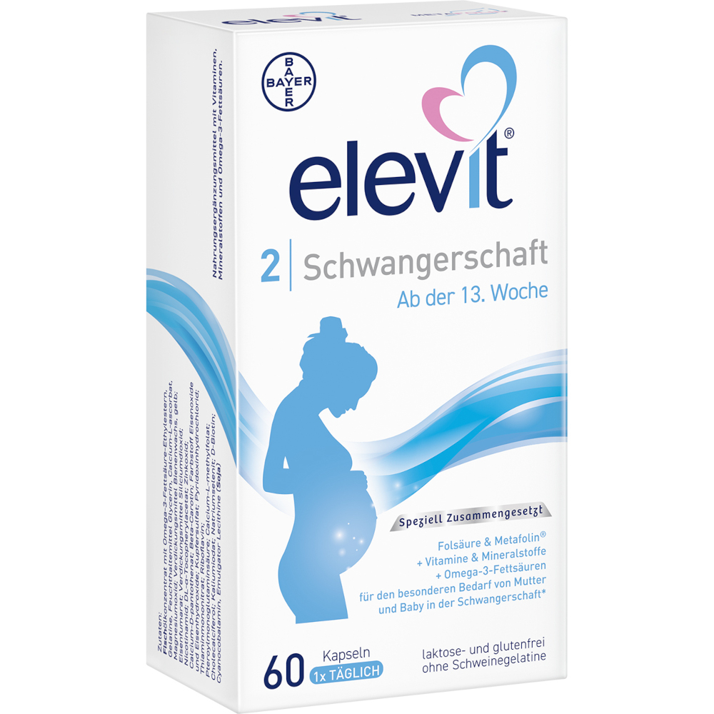 ELEVIT 2 Schwangerschaft Weichkapseln