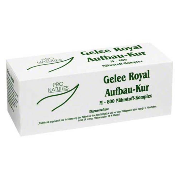 GELEE ROYAL Aufbaukur M800 Trinkampullen