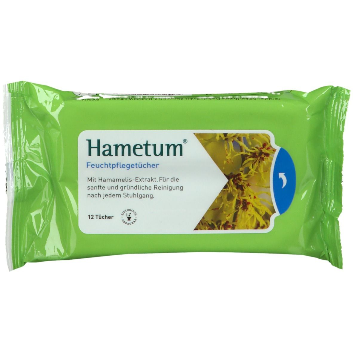 HAMETUM Feuchtpflegetücher m.Hamamelis