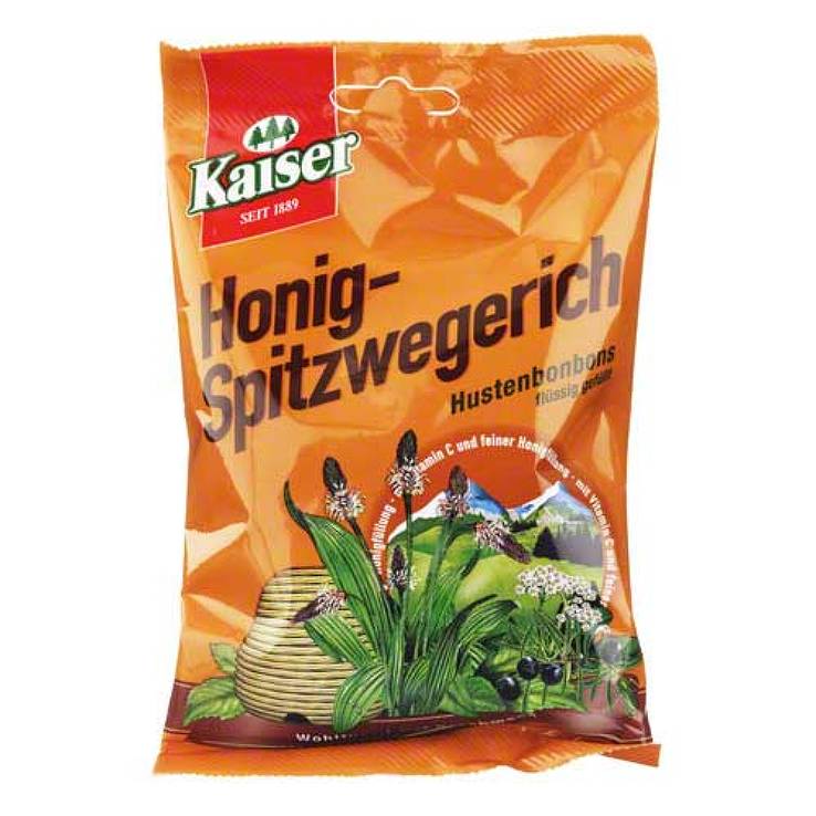KAISER Honig-Spitzwegerich Bonbons