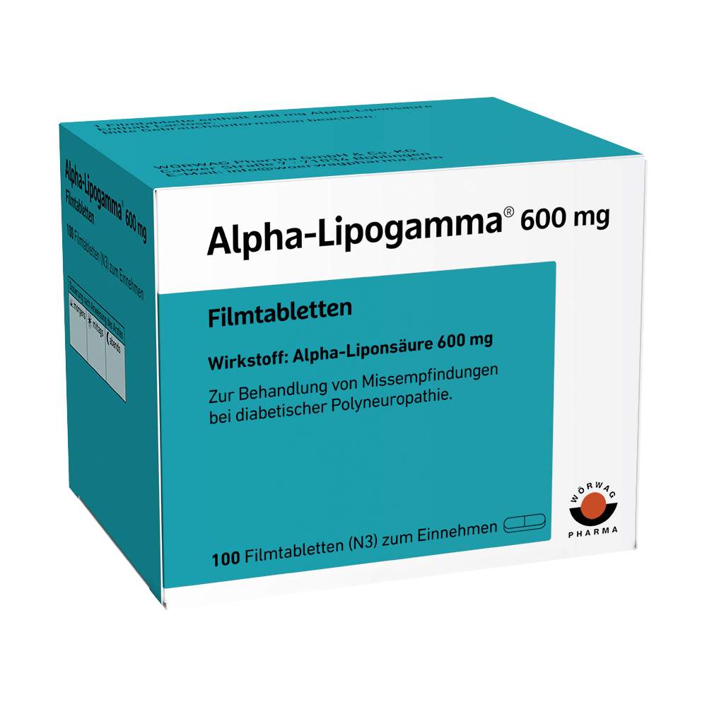 Alpha-Lipogamma® 600 mg 100 Filmtbl.