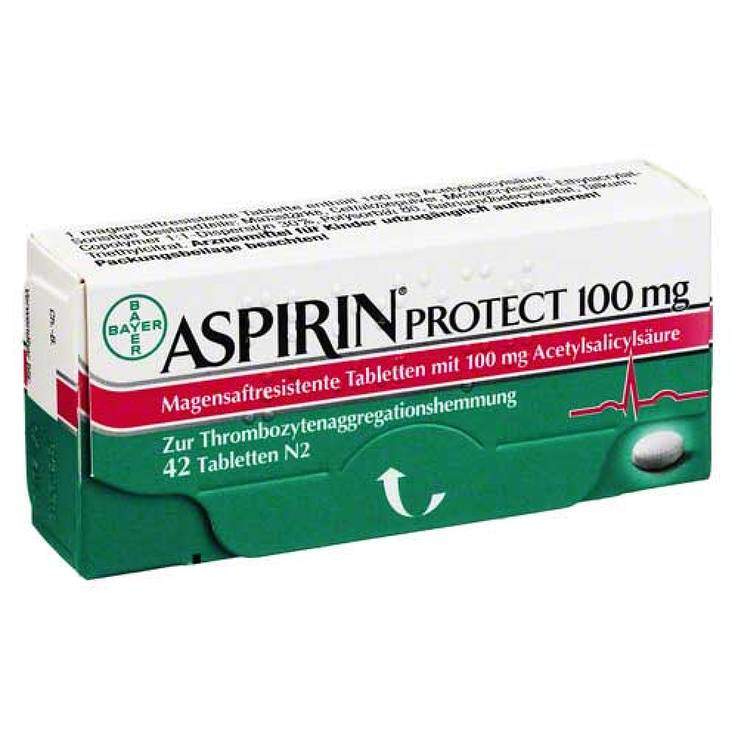 Aspirin® protect 100mg 42 Tbl. msr.
