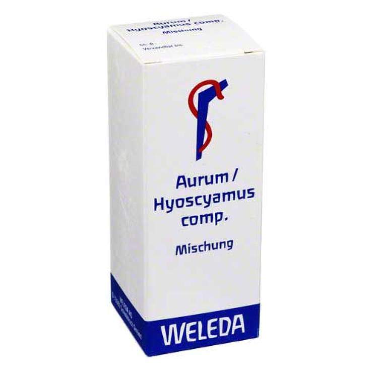 Aurum/Hyoscyamus comp. Weleda Dil. 50ml