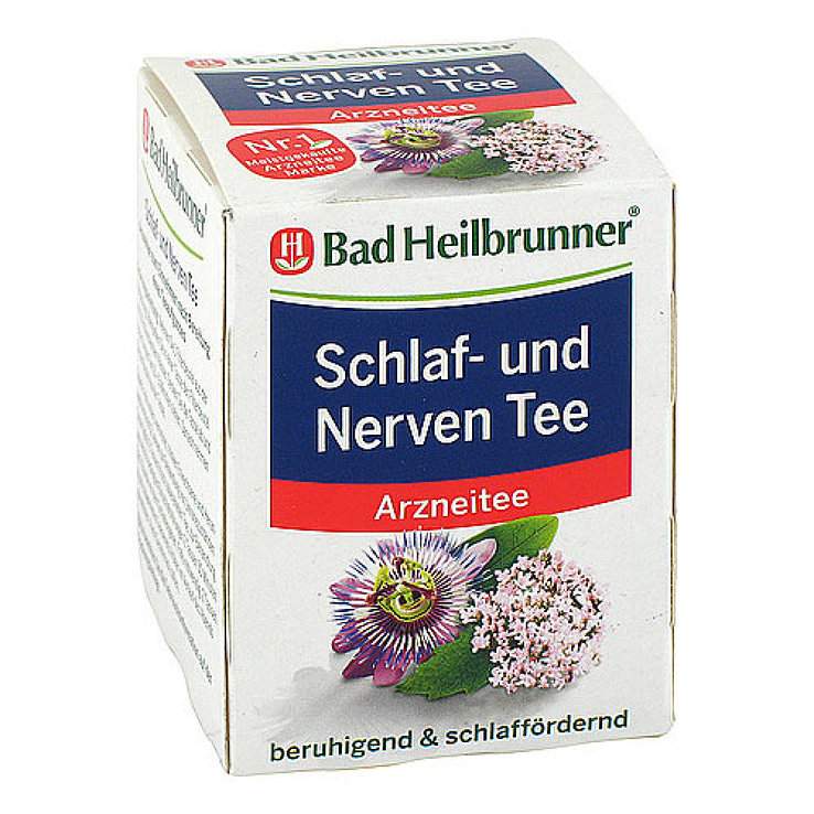 Bad Heilbrunner Schlaf- und Nerven Tee 8x1.75 g