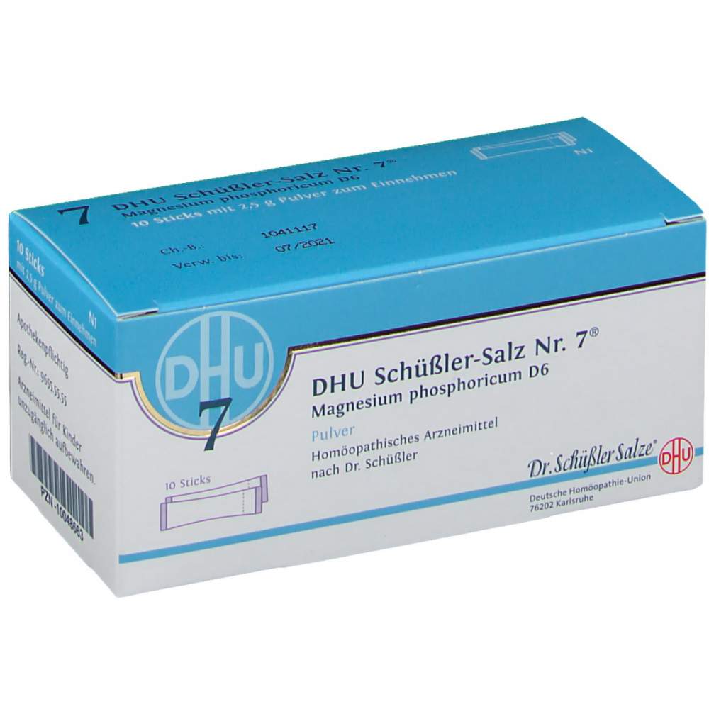 Biochemie DHU 7 Magnesium phos. D6 10 Pulver-Sticks