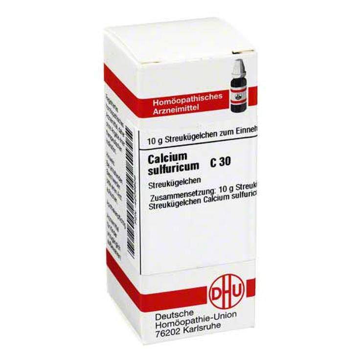 Calcium sulfuricum C30 DHU Glob. 10g