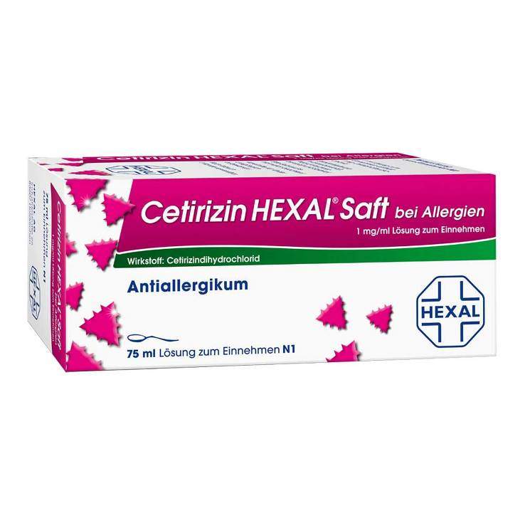 Cetirizin HEXAL® Saft b. Allergien 75ml