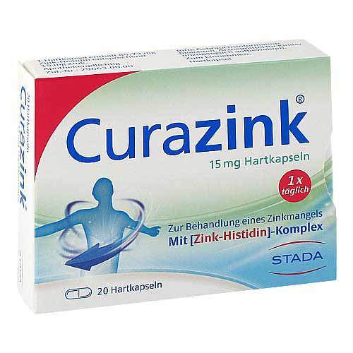 Curazink® 15mg 20 Hartkaps.