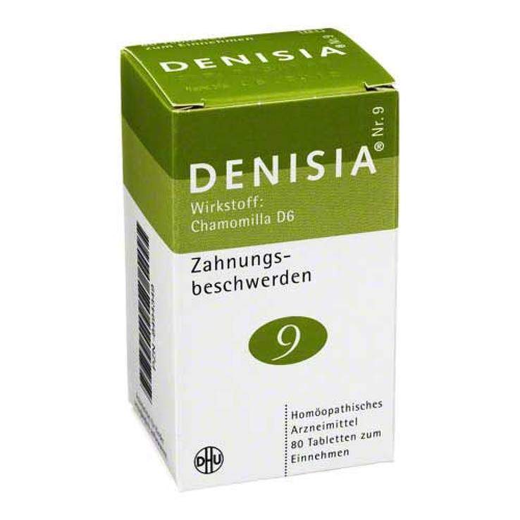 Denisia 9 Zahnungsbeschw. 80 Tbl.