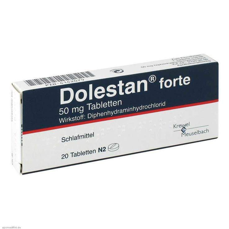 Dolestan® forte, 50 mg 20 Tabletten
