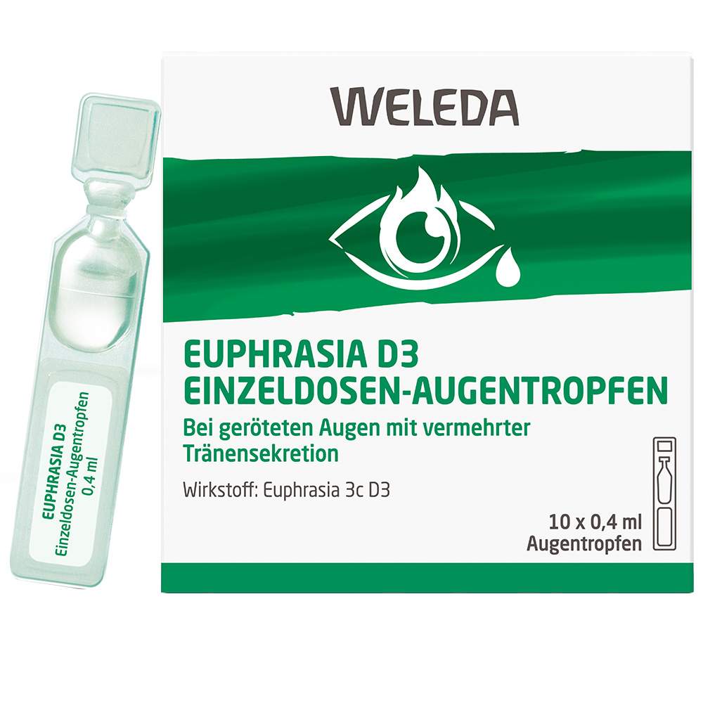 Euphrasia D3 Einzeldosen-Augentropfen 10x0,4 ml