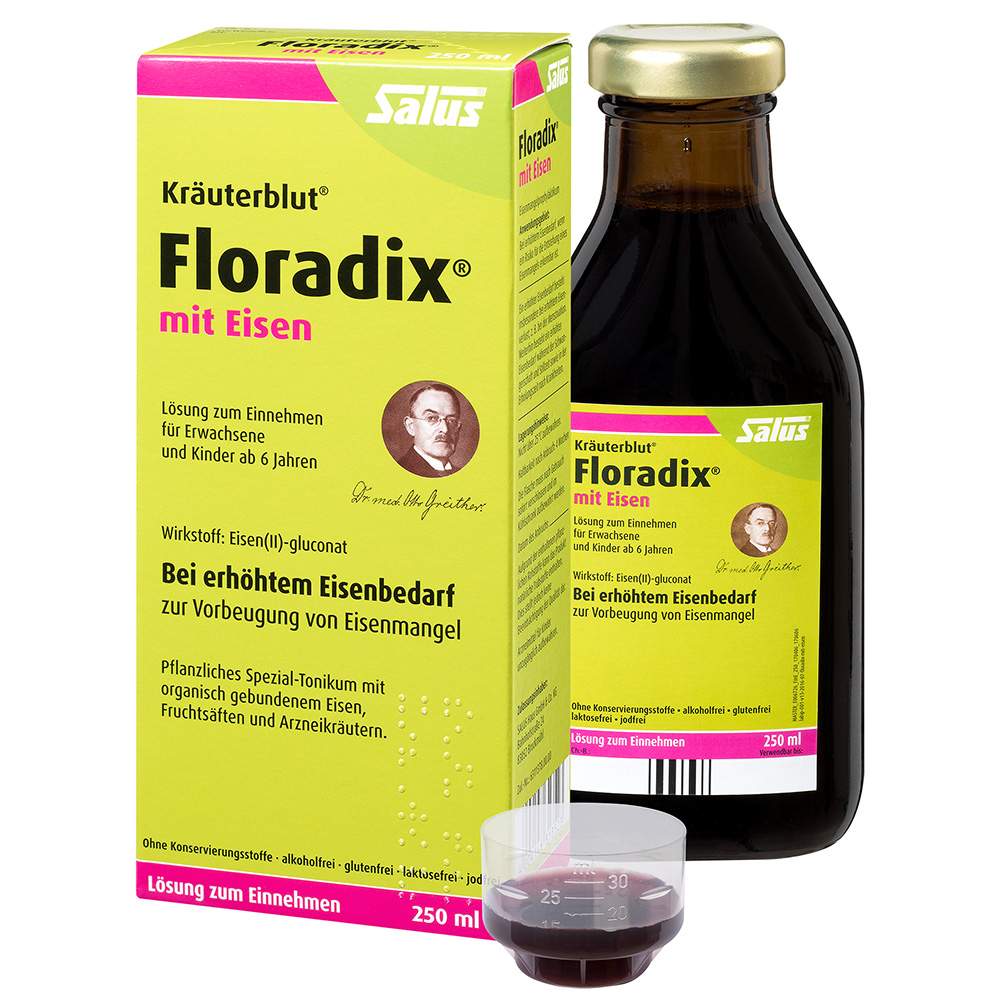 Floradix® mit Eisen Lösung z. Einnehmen 15ml