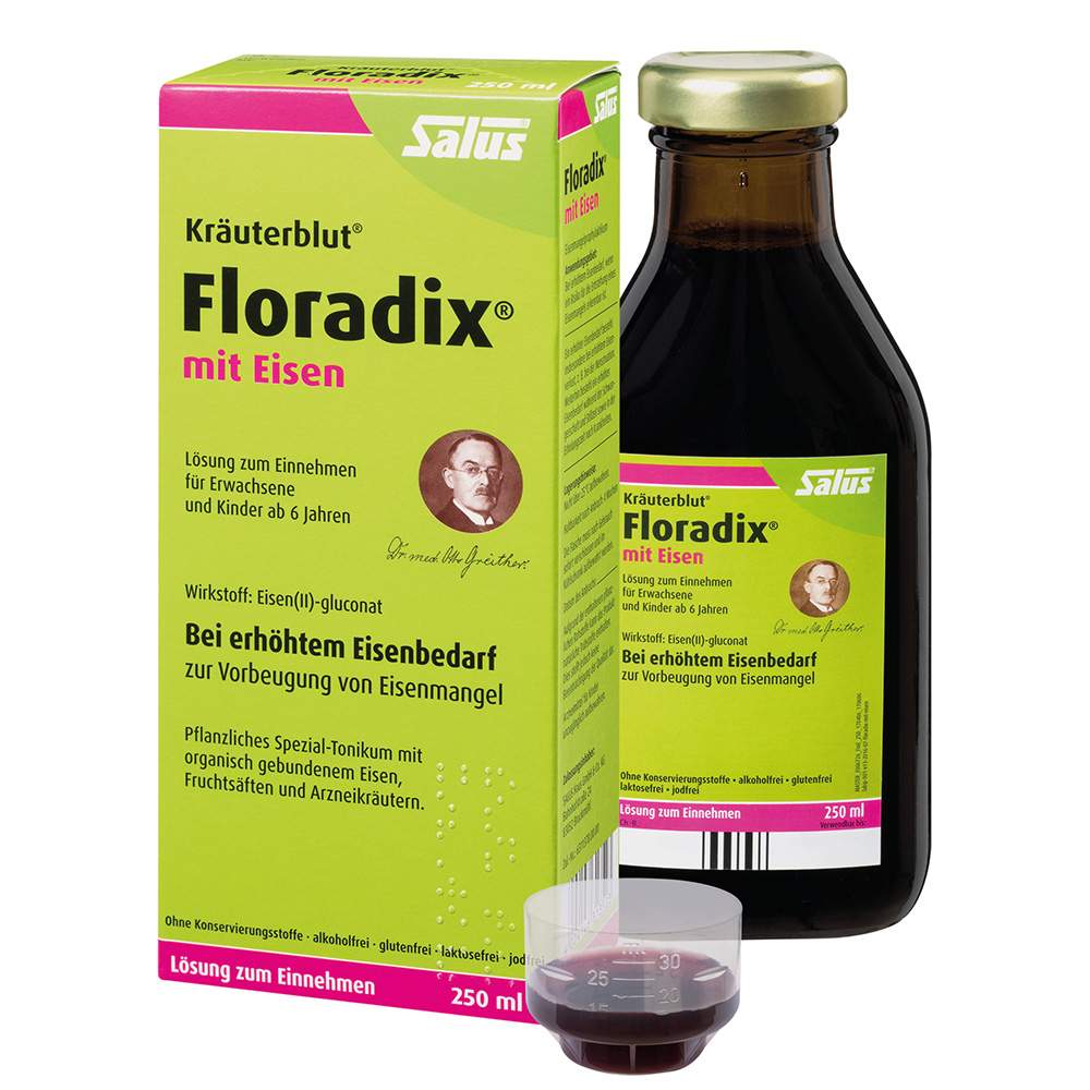 Floradix® mit Eisen Lösung z. Einnehmen 250ml
