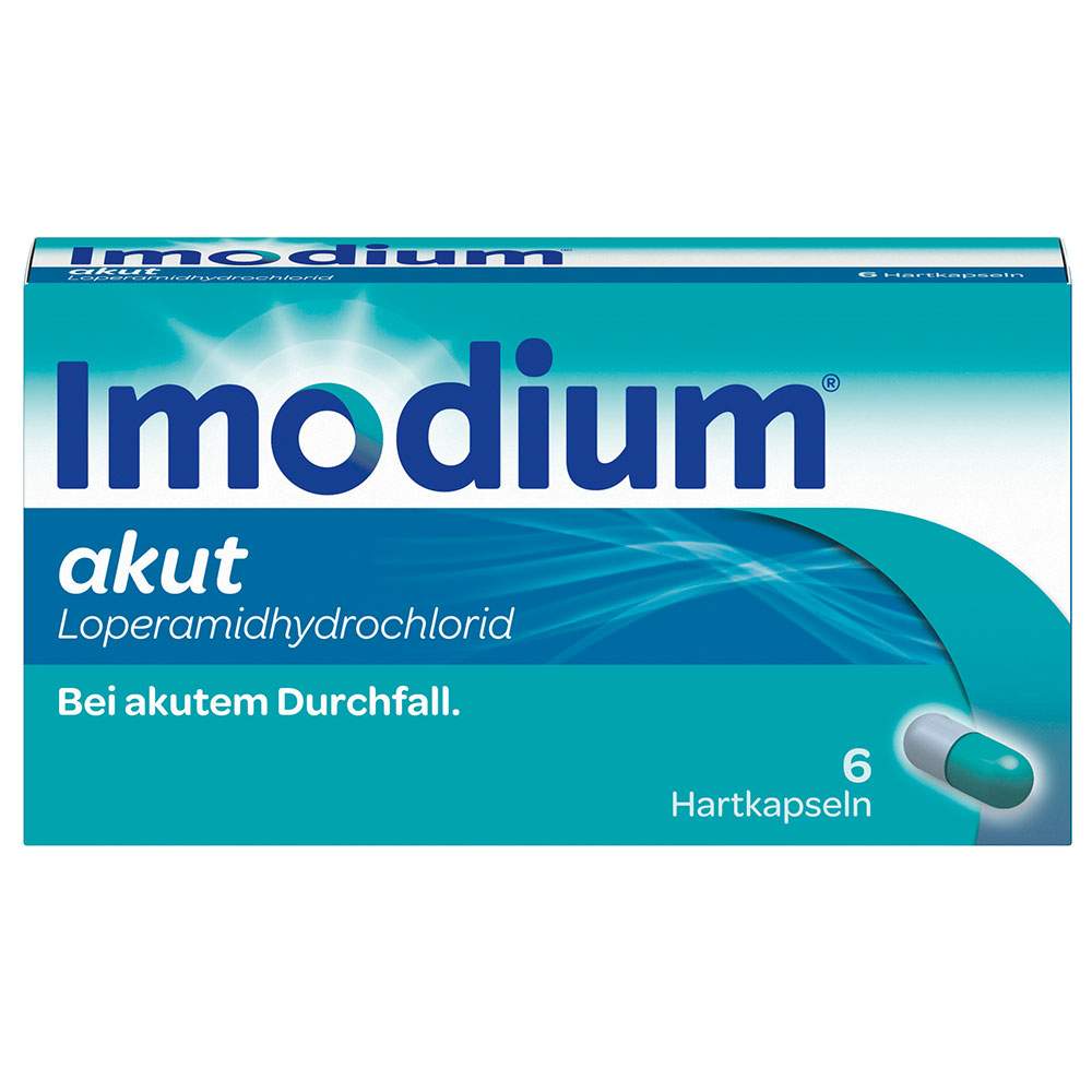 Imodium® akut 6 Hartkaps.