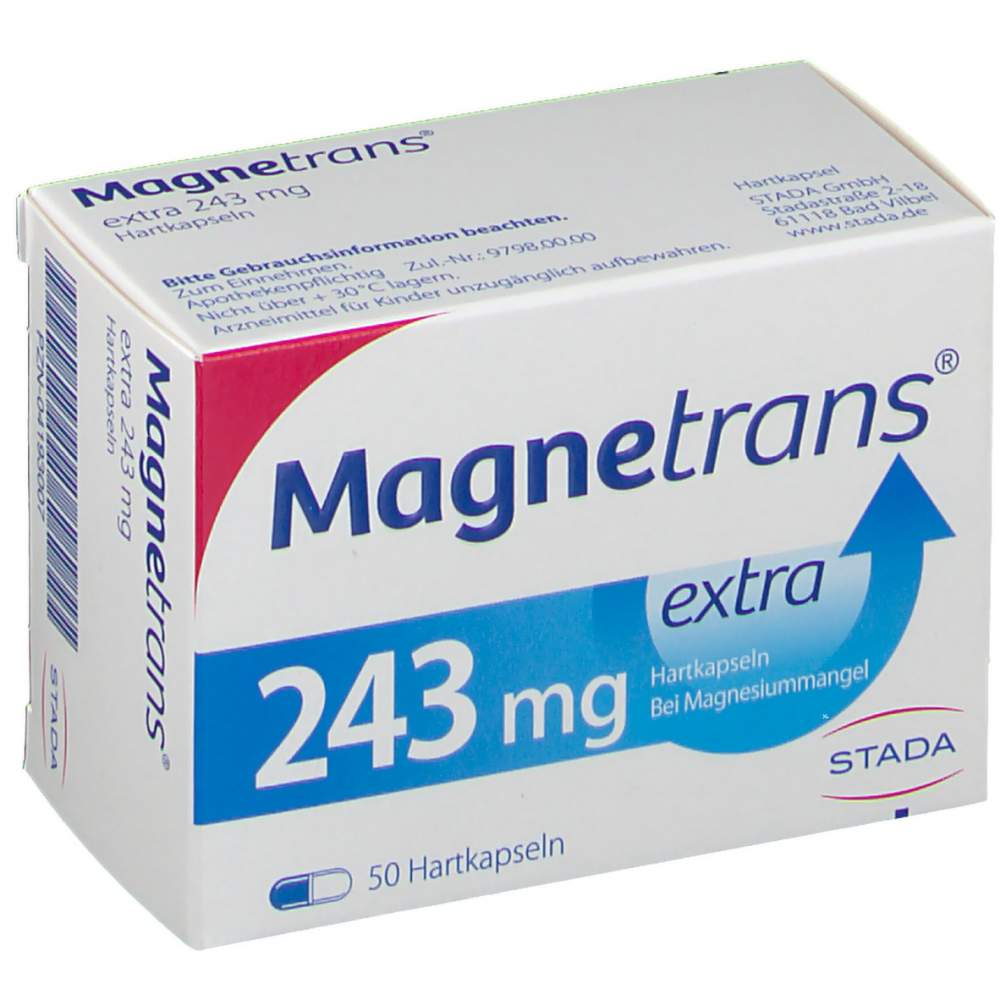Magnetrans® extra 243mg 50 Hartkaps.
