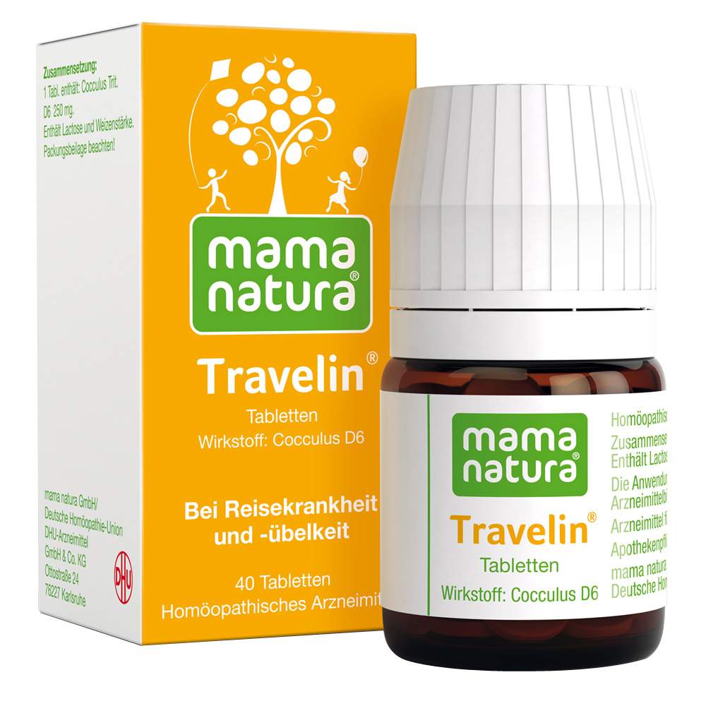 Mama natura Travelin DHU 40 Reisetabletten