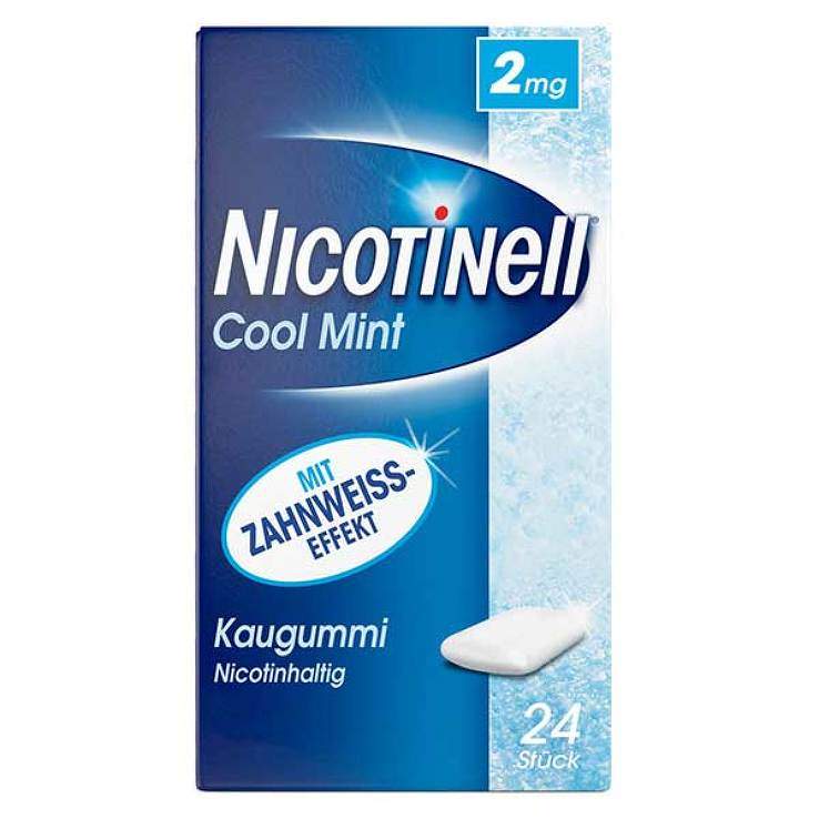 Nicotinell® Kaugummi 2mg Cool Mint 24 St.