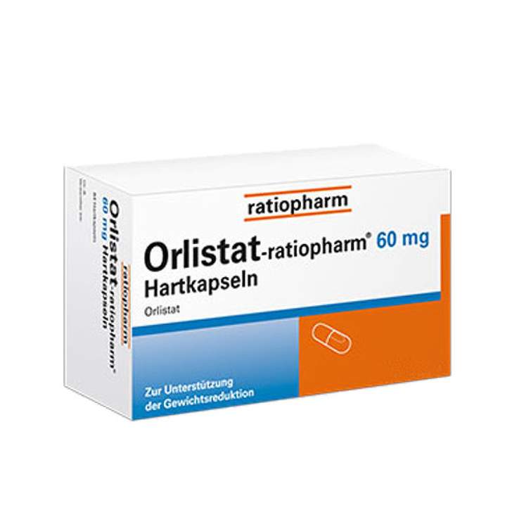 Orlistat-ratiopharm® 60mg 42 Hartkaps.