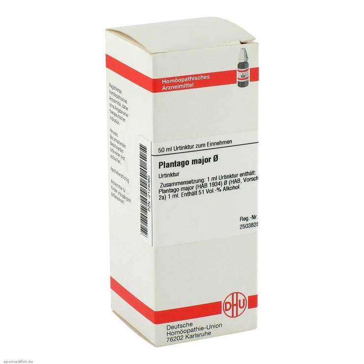 Plantago major DHU Urtinktur 50 ml