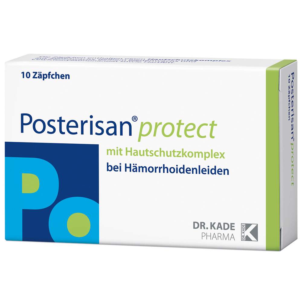 Posterisan® protect, 10 Zäpfchen
