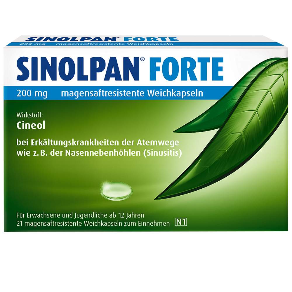 Sinolpan® forte 200 mg 21 magensaftresistente Weichkaps.