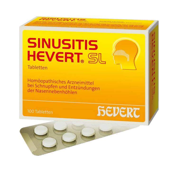 Sinusitis Hevert® SL 100 Tbl.