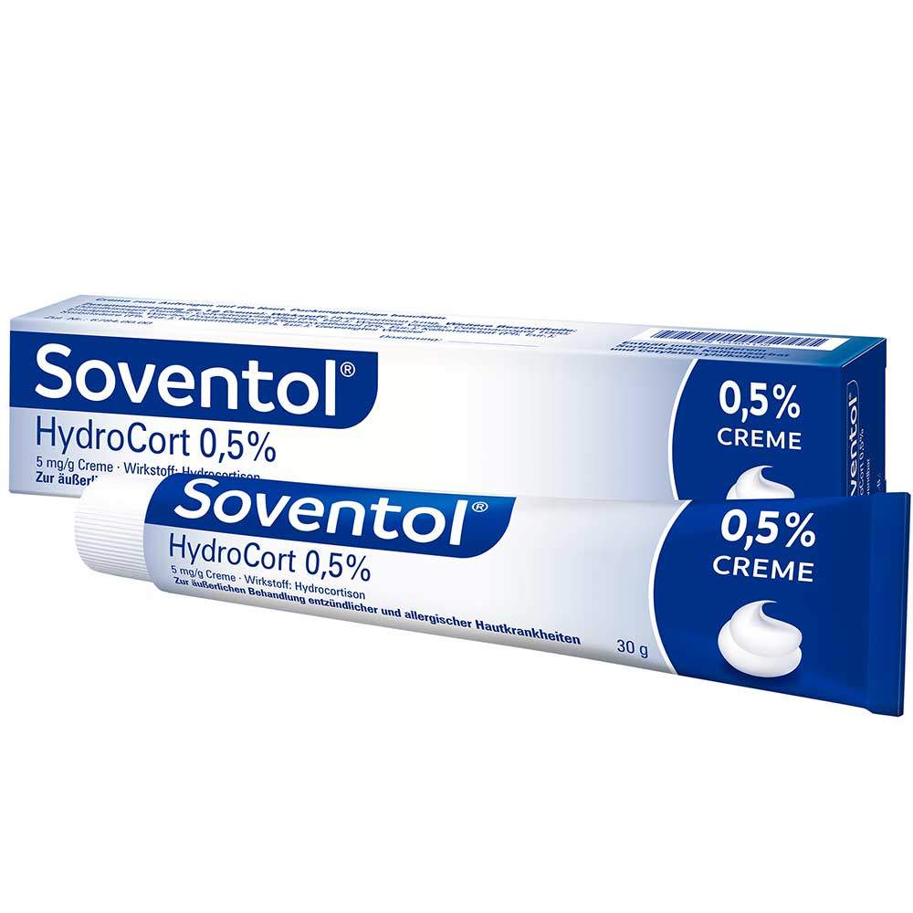Soventol® Hydrocortisonacetat 0,5% 5 mg/g Creme 30g