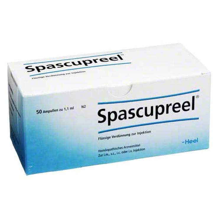 Spascupreel® Flüssige Verdünnung zur Injektion 50 Amp. 1,1 ml