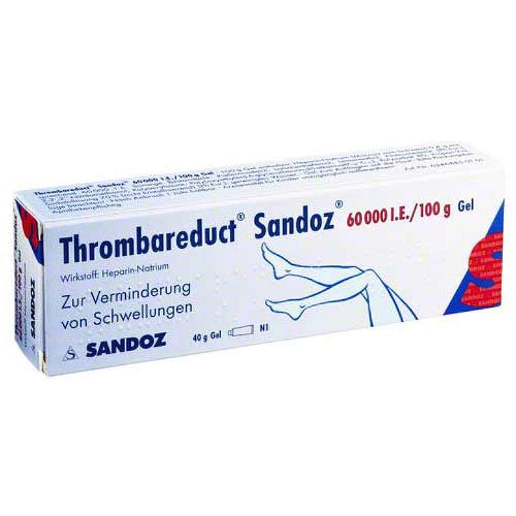 Thrombareduct® Sandoz® 60.000 I.E. 40g Gel