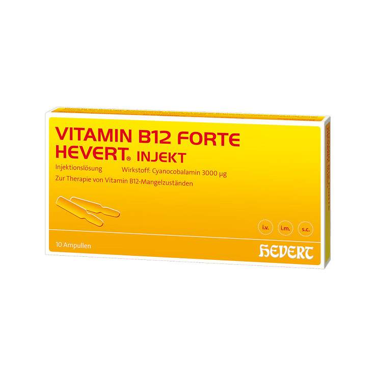 Vitamin B12 forte Hevert® injekt 10 Amp.