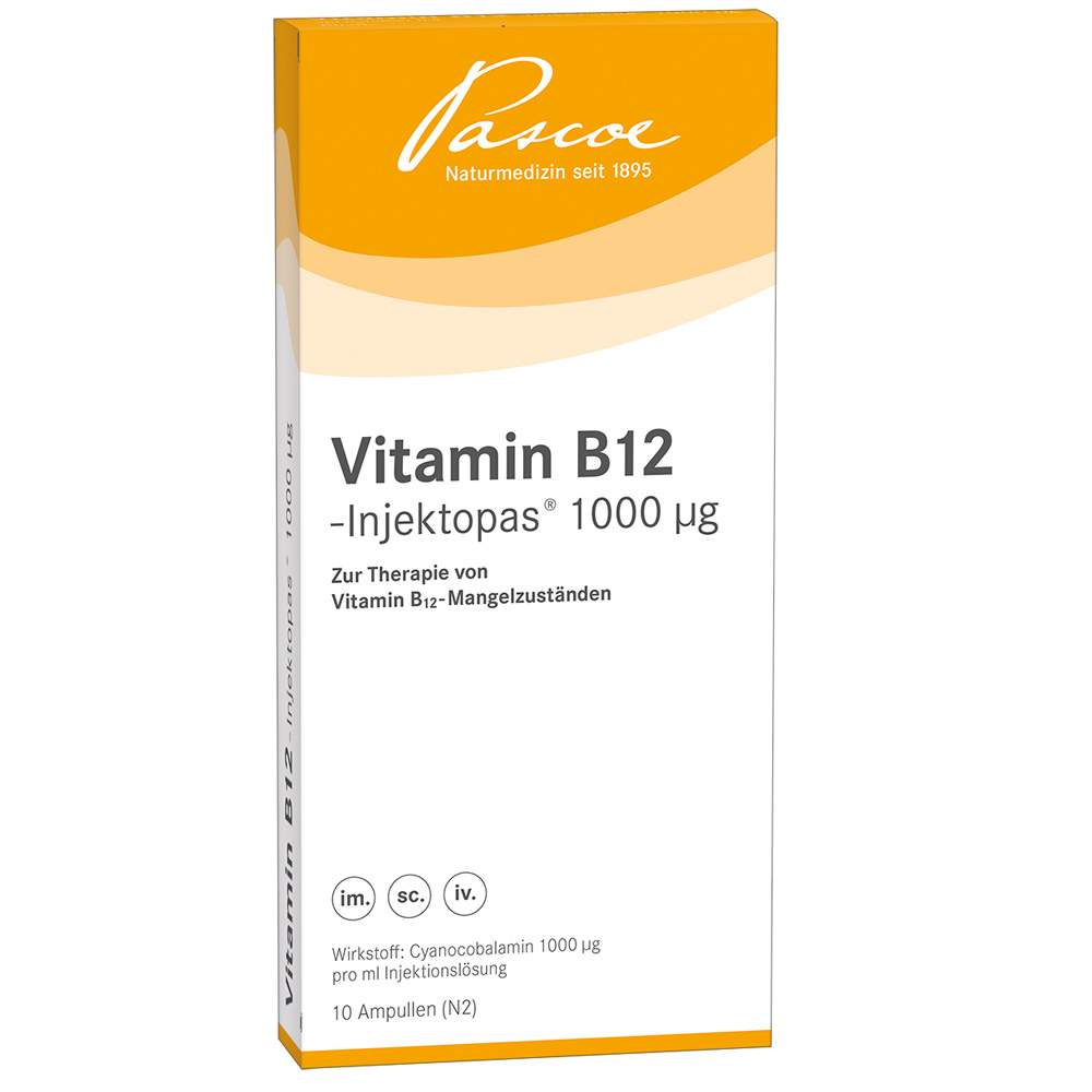 Vitamin B12-Injektopas® 1000µg Amp.10x1ml