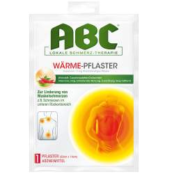 ABC Wärme-Pflaster Capsicum Hansaplast med 14x22 1 Pflaster