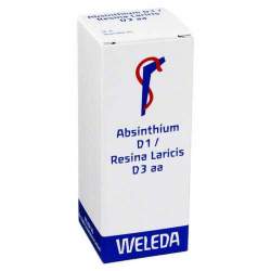 Absinthium D1 Resina laricis D3 Dilution Weleda 50ml