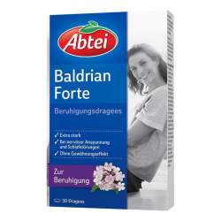 Abtei Baldrian Forte Beruhigungsdragees 30 St.