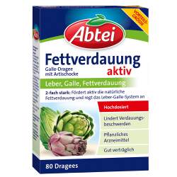 ABTEI Galle-Dragee mit Artischocke 80 St.