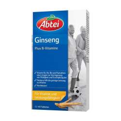 ABTEI Ginseng Plus B-Vitamine Tabletten