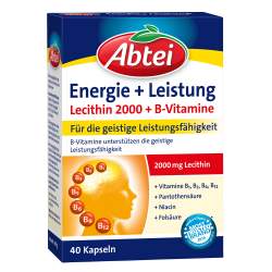 ABTEI Lecithin 2.000 Plus B-Vitamine Kapseln