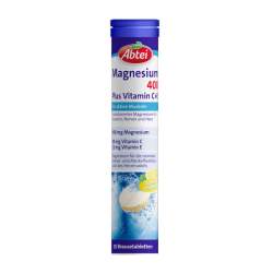 ABTEI Magnesium 400 Plus Vitamin C+E Brausetabl.