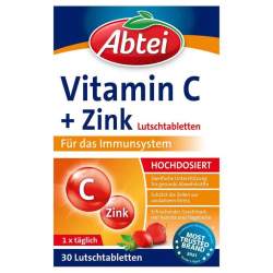 ABTEI Vitamin C plus Zink Lutschtabletten