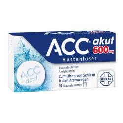 ACC® akut 600mg Hustenlöser Brausetbl. 10 St.